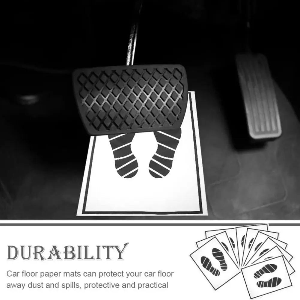 Universal Waterproof Disposable Car Floor Mats (25/50/100 Pack) - image 3
