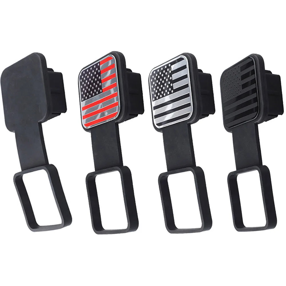 Trailer Hitch Receiver Cover Plug Waterproof Tube Cap Protector Tow Plug Tube Cap Protector Trailer Hitch Cover