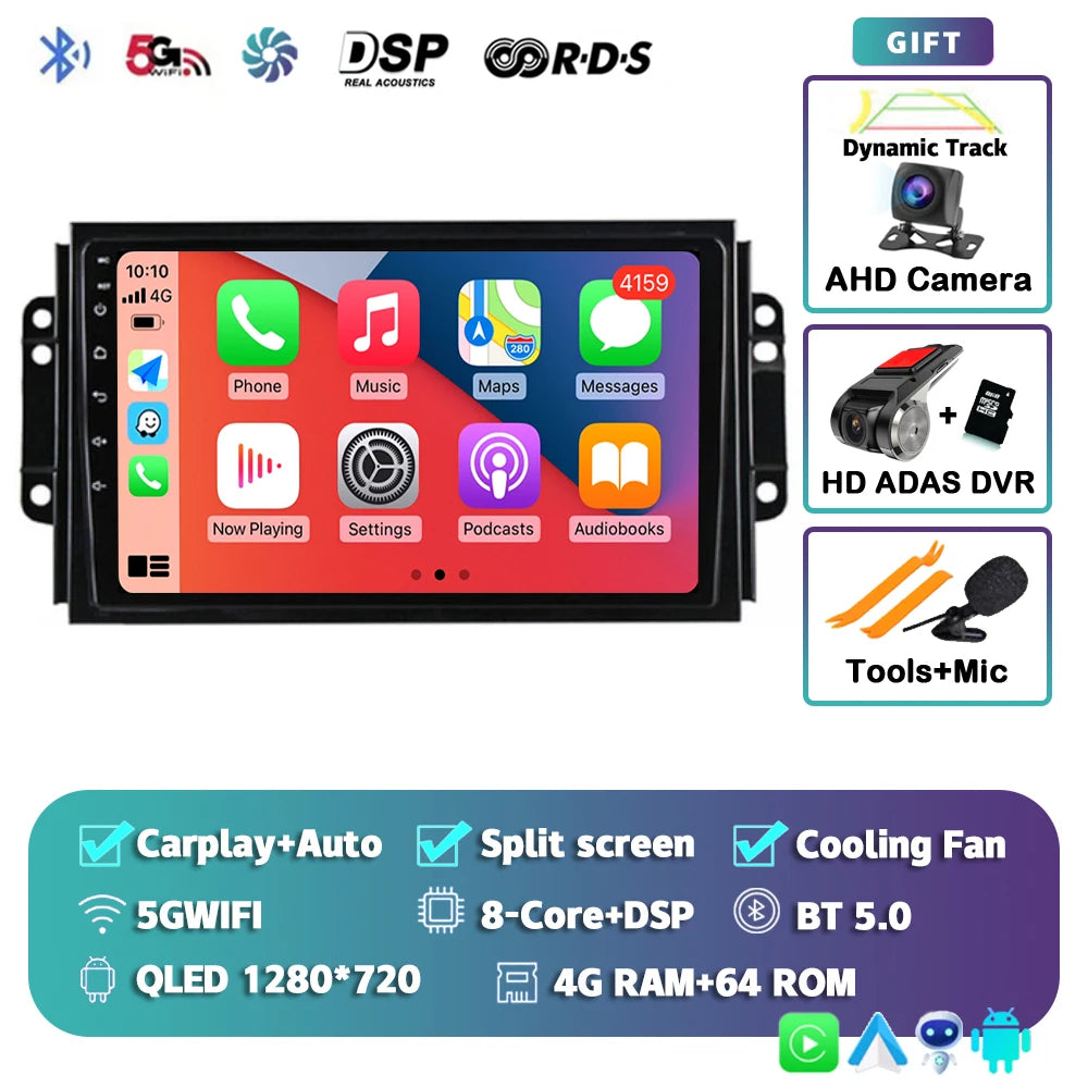9-Inch Android CarPlay Multimedia Player for Chery Tiggo 2016-2020 - image 24