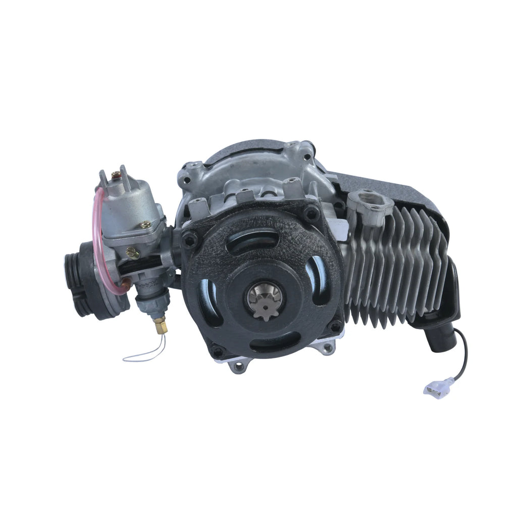 49cc 2-Stroke Pull Start Engine with 25H Sprocket for Pocket Bike