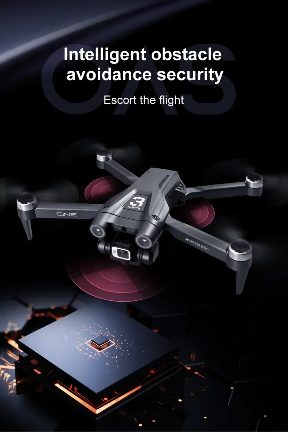 Z908 Pro Max Drone 4K HD Dual Camera Brushless FPV Foldable Quadcopter - image 11