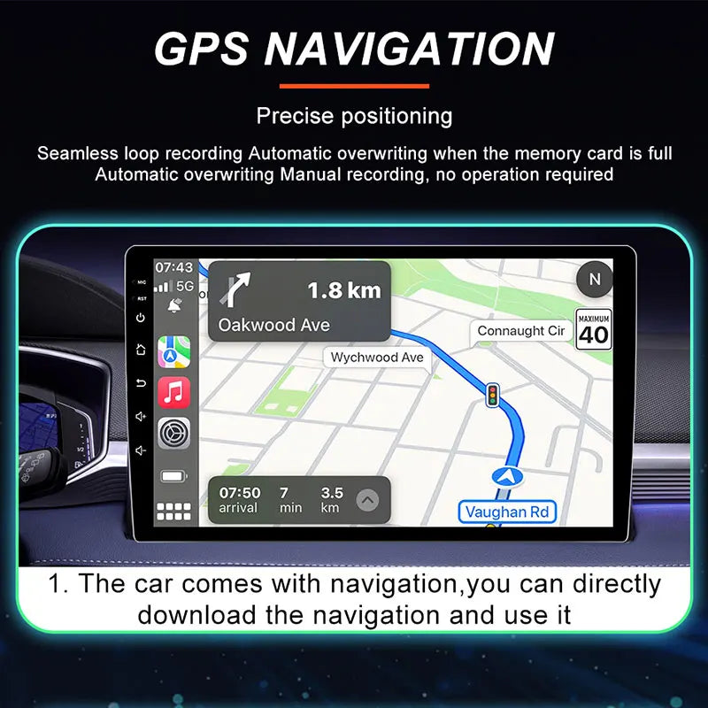 9.7-inch Android CarPlay Stereo for Dodge Ram 2012-2019 - image 4