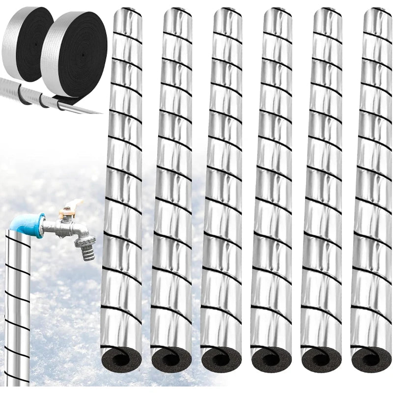 Self-Adhesive Pipe Insulation Wrap – Winter Freeze Protection