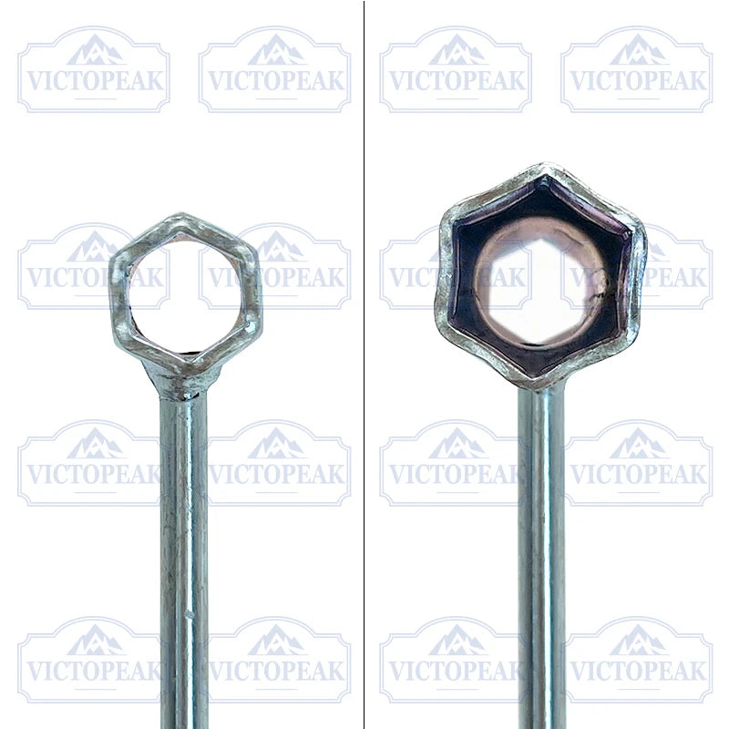 Spark Plug Socket Wrench 13mm & 19mm Stainless Steel Spanner for Chainsaw and Brush Cutter