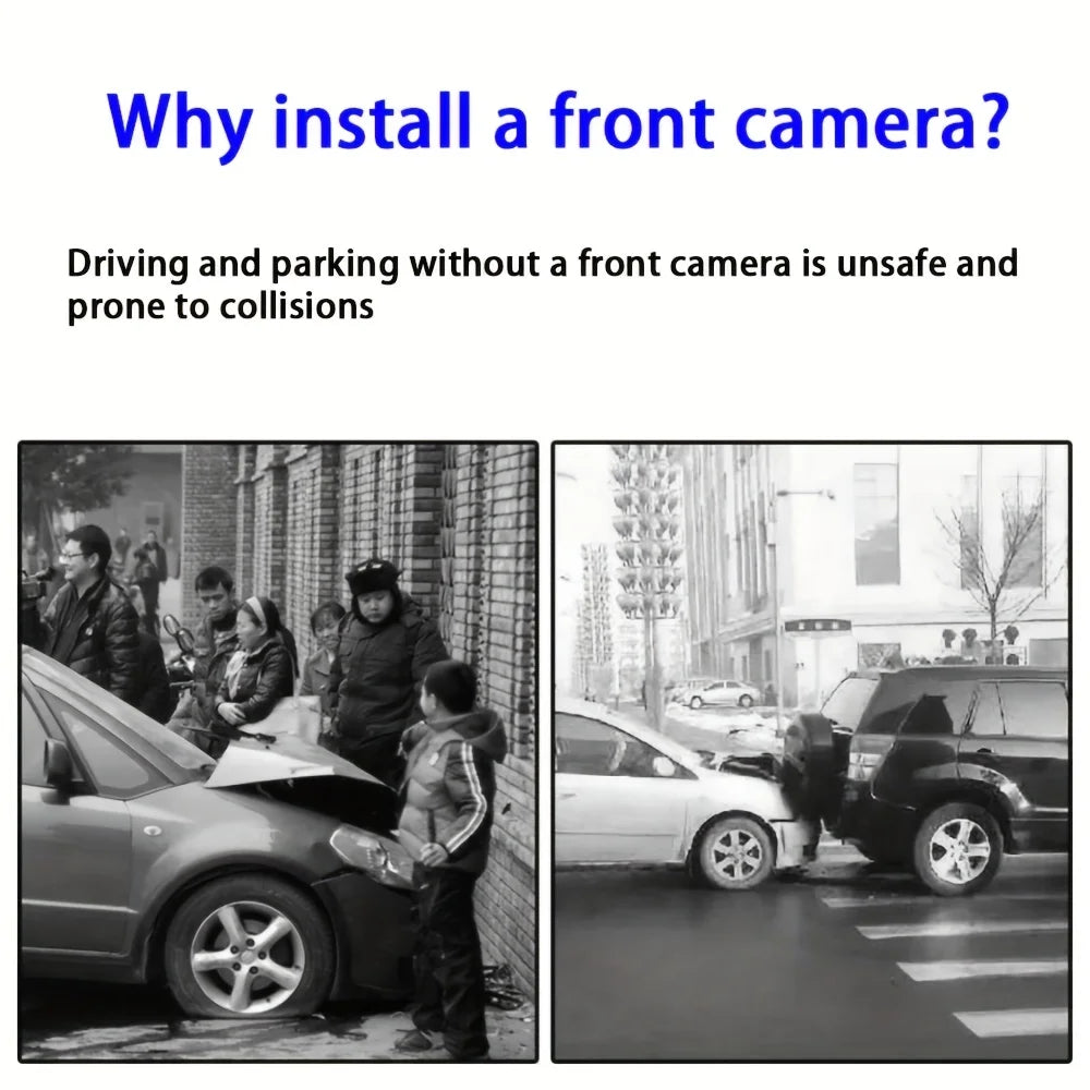 480P Logo-Embedded Front View Camera for Toyota - image 8