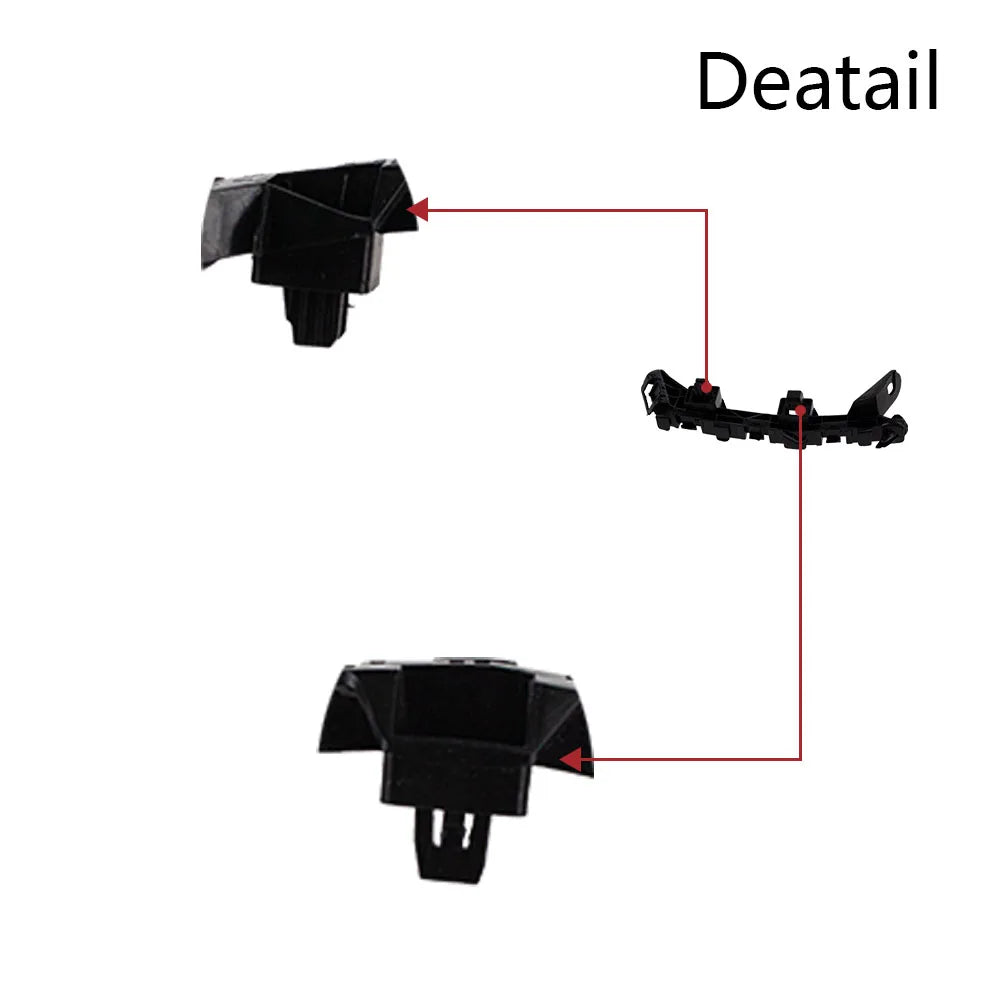 Bumper Bracket Retainer Support Front or Rear Side For Honda Fit 2014 2015 2016 2017 2018 2019 71193-T5A-000, 71198-T5A-000