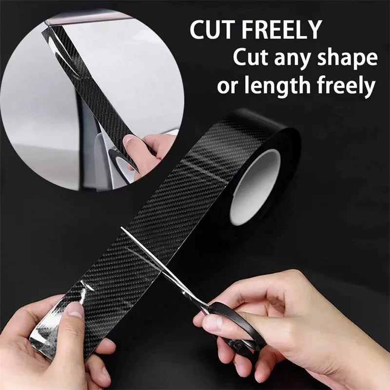 3M Carbon Fiber Car Bumper & Door Guard Protection Film - image 2