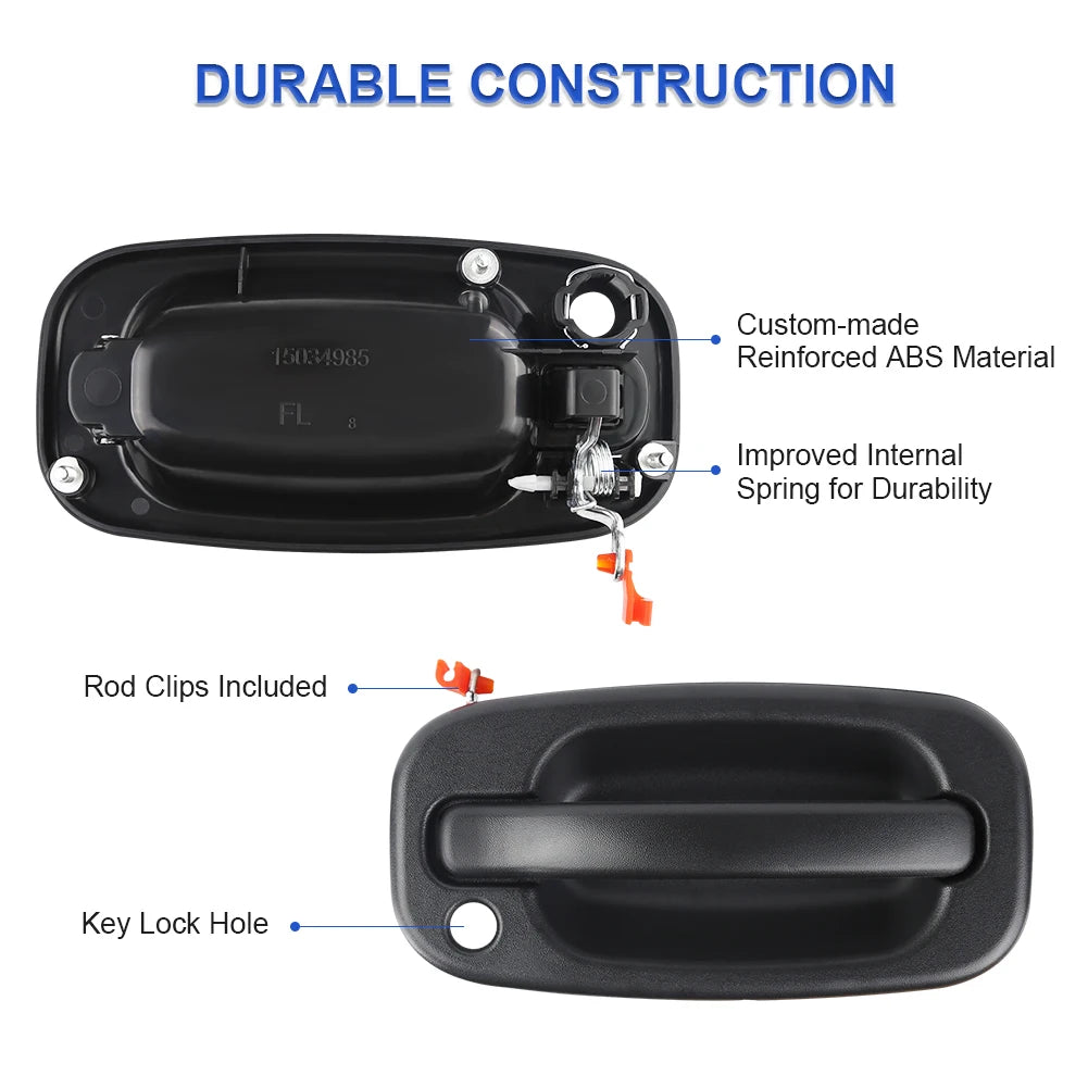 Door Handle Replacement for Chevy Silverado & GMC Sierra 1999-2006 - image 4