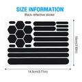 Reflective Helmet Warning Stickers for Night Safety - image 11