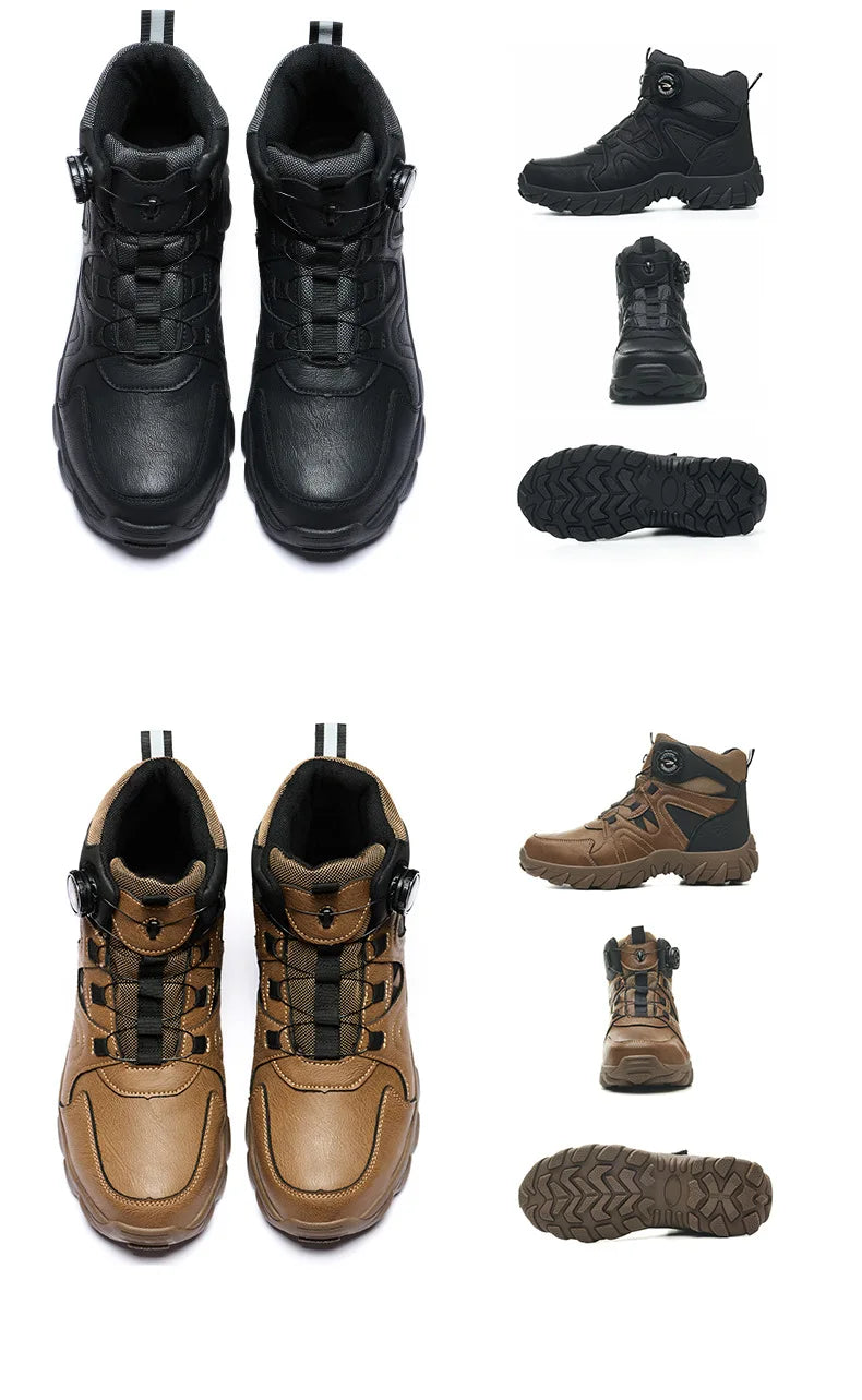 Steel Toe Safety Boots, Smash-Proof & Puncture-Resistant - image 38