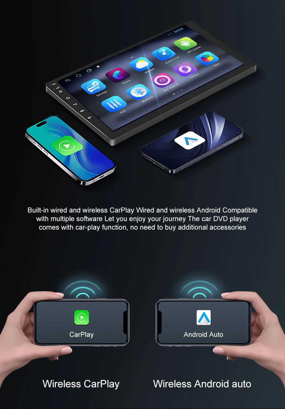 9-Inch Android 15 CarPlay Stereo for Chevy & Isuzu - image 13