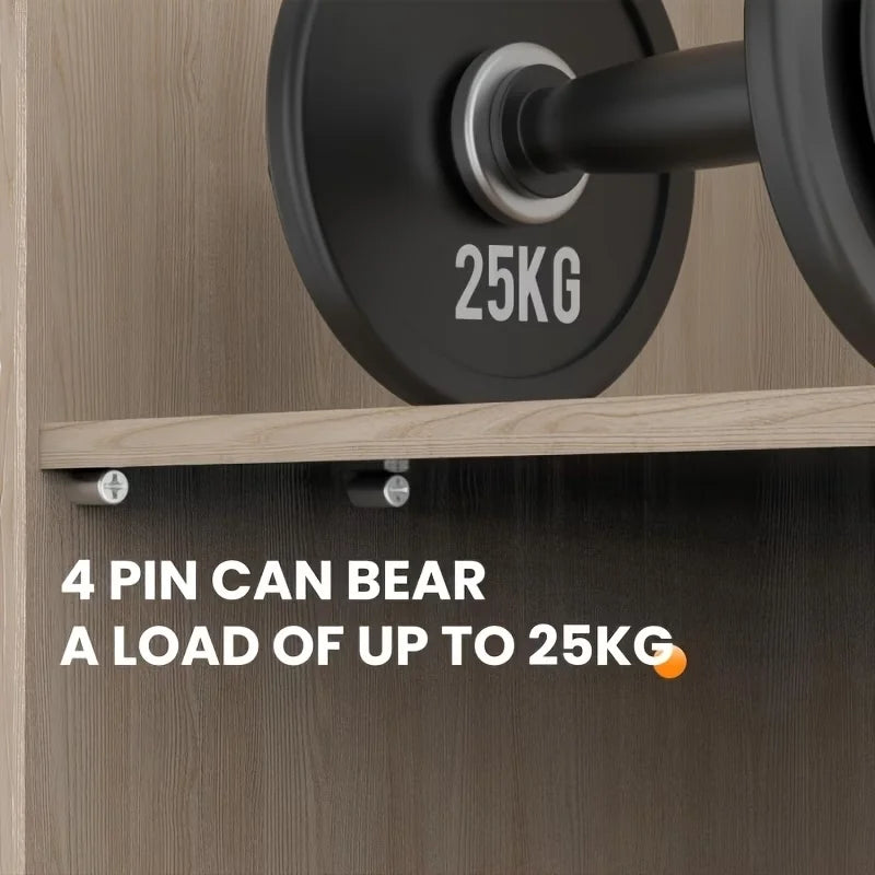 Heavy-Duty Floating Shelf Bracket with Self-Tapping Screws