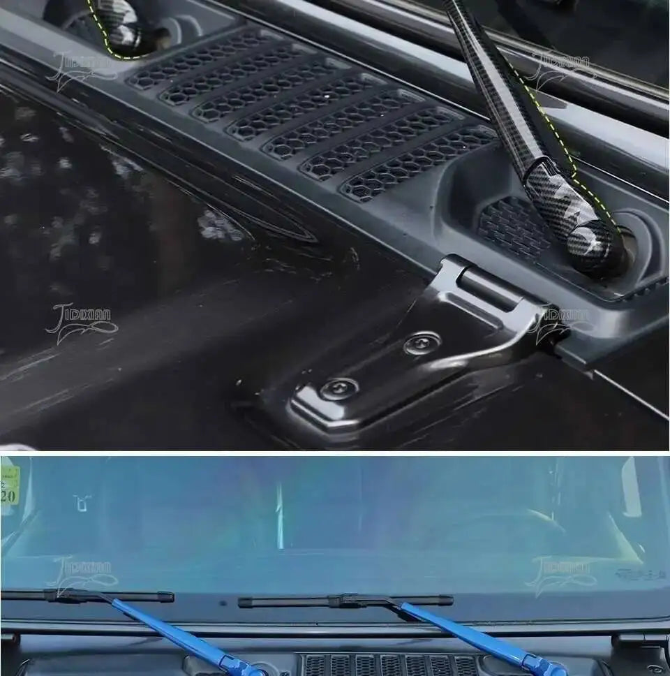 Front Windscreen Wiper Blade Cover for Jeep Wrangler JL and Gladiator JT - view 13