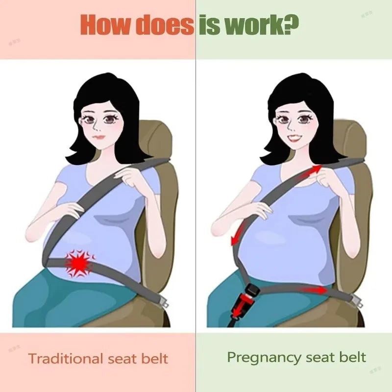 ABS Pregnancy Seat Belt Adjuster for Maternity Comfort - image 5