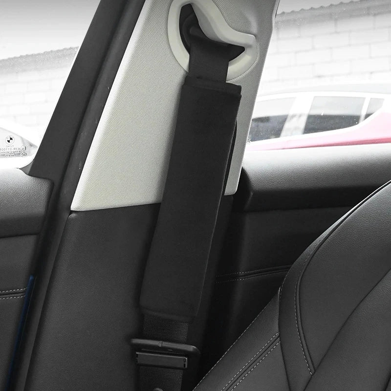 2-Pack Seat Belt Shoulder Pad Covers for Kids & Adults - image 3