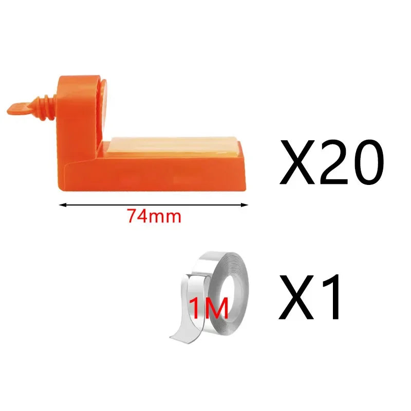 Tile Leveling System Clips & Spacers, 5-30 Pieces for Floor & Wall Tile