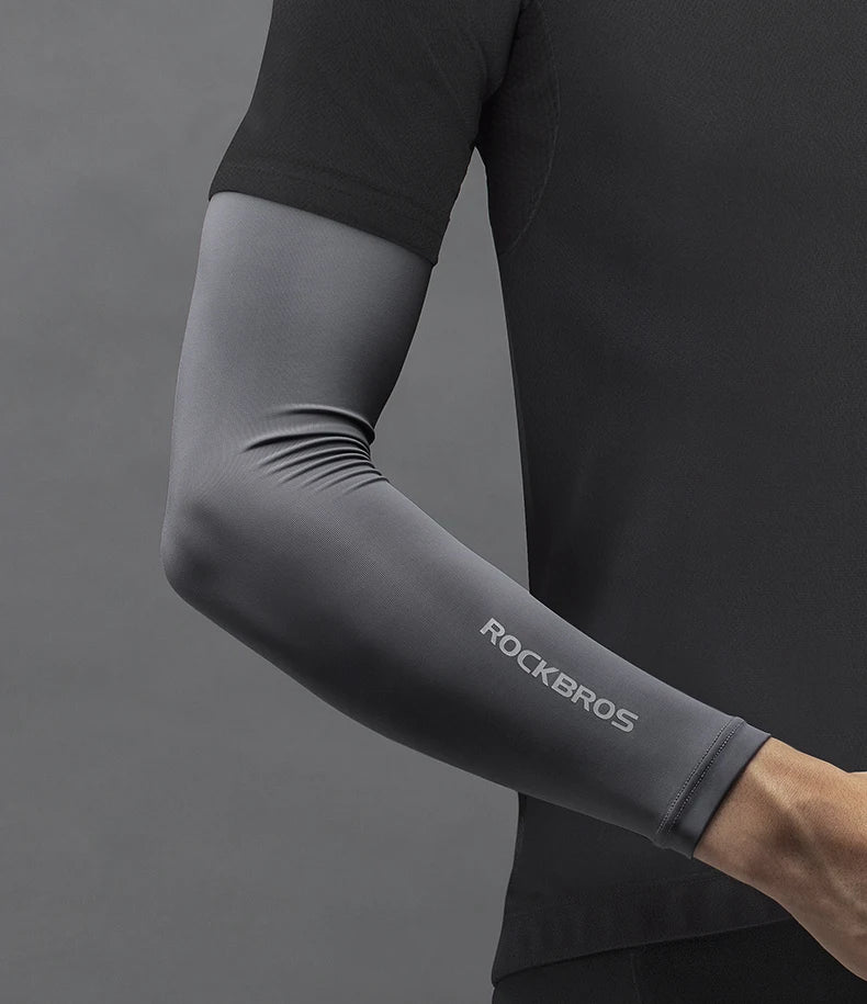 ROCKBROS Ice Fabric UV400 Arm Sleeves for Sports - image 9