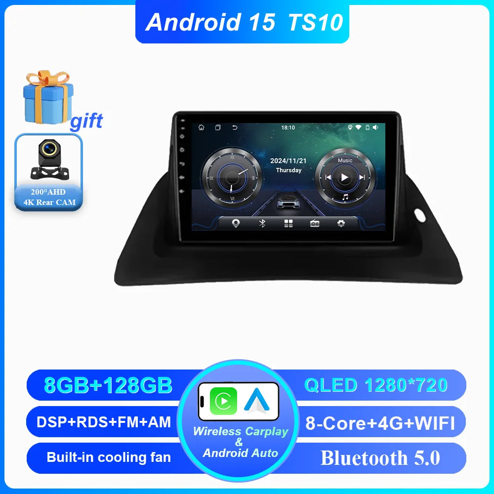 Renault Kangoo 9" Touchscreen GPS Car Radio 2008-2018 with CarPlay - image 13