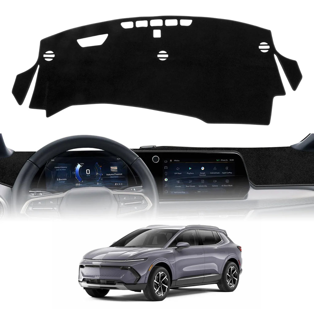 For Chevrolet Equinox EV 2024 2025 2026 Dashboard Cover Mat Sunshade Non-Slip Protector Dash Cover Dash Mat Interior Accessories