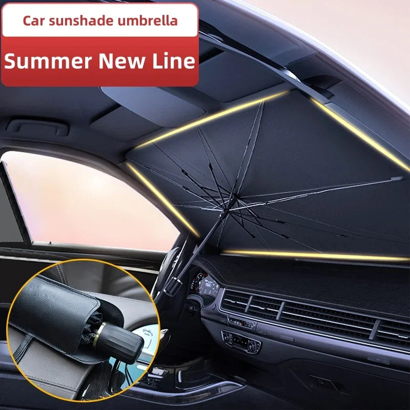 Car Sunshade Umbrella Sun Protector Parasol Interior Windshield Protection for Auto