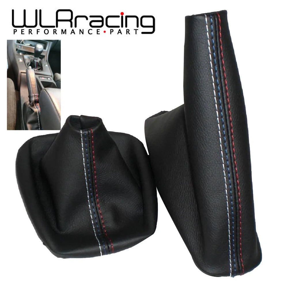 BMW E36 E46 M3 Leather Gear Shift & Handbrake Gaiter Set