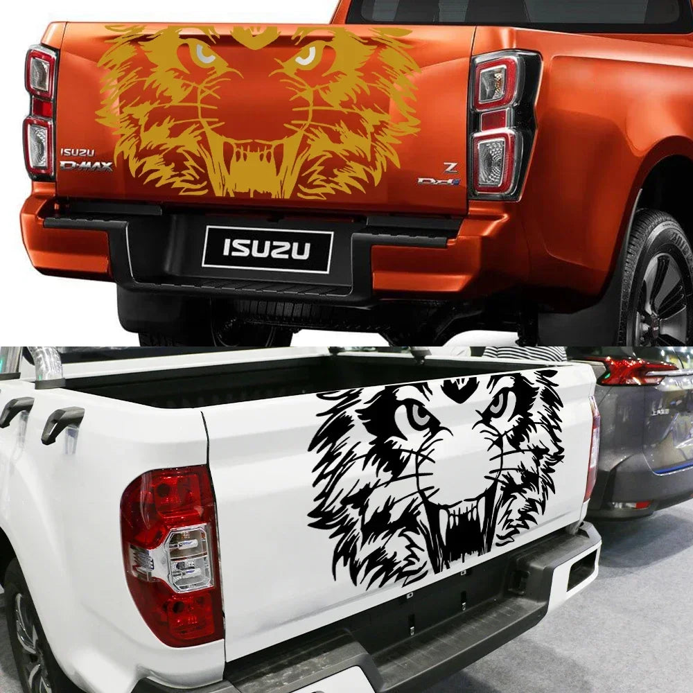 Tiger Graphic Tailgate Decal for Pickup Trucks