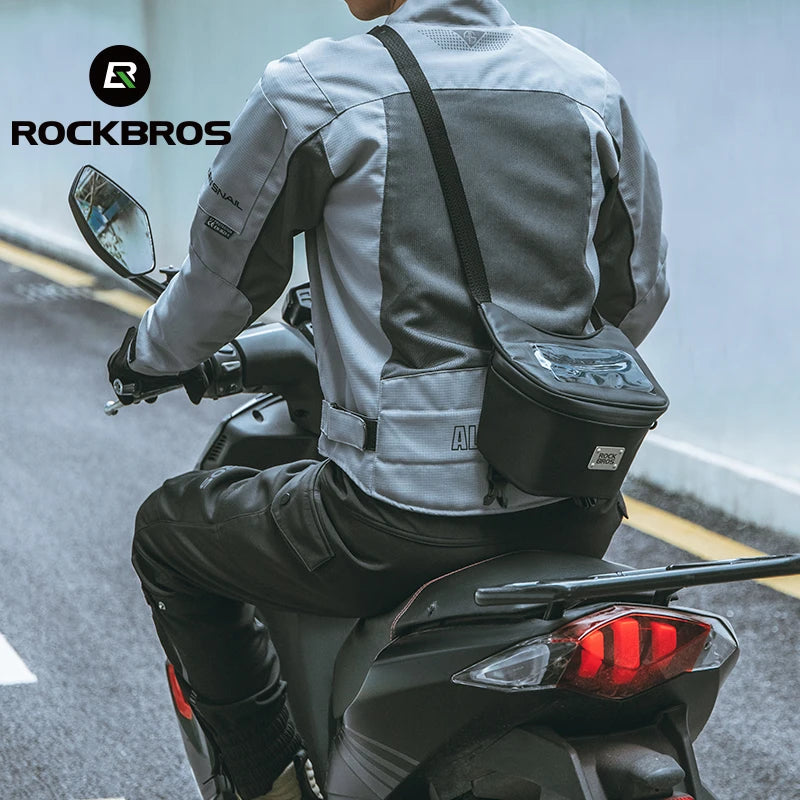 ROCKBROS Waterproof Motorcycle Front Bag with Phone Window - image 3