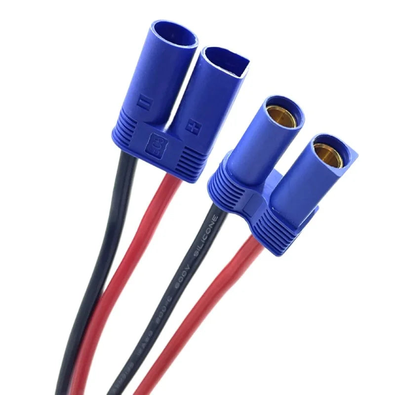 EC5 Cable 12Awg 10CM Wire Harness Connector EC5 Welding Wire Male end Female Shell wholesale EC5 Integrated Welding Wire Socket