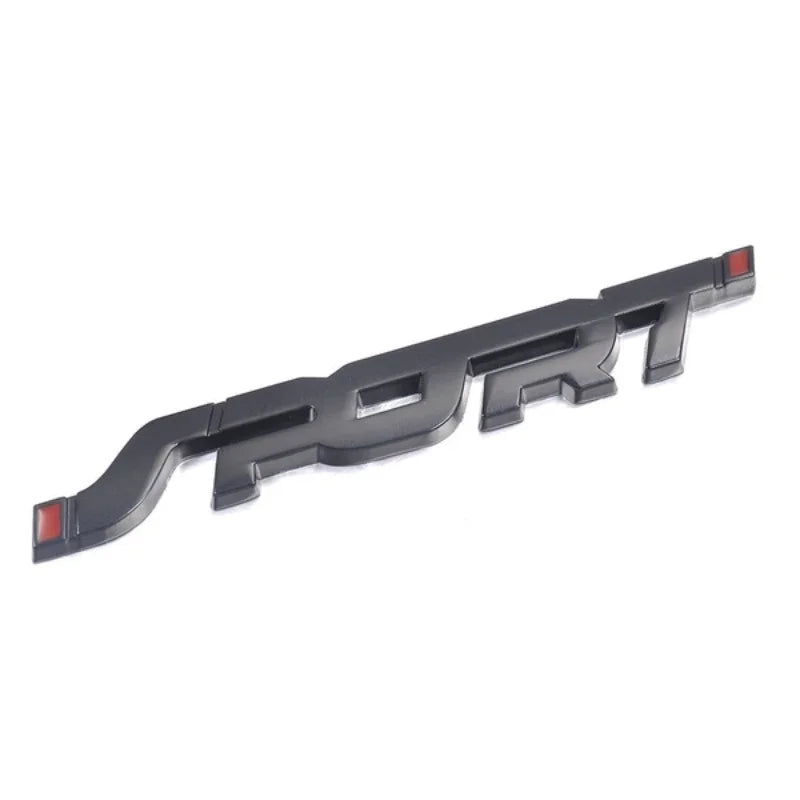 3D Chrome Metal Sport Letter Trunk Emblem Badge Decal - view 3