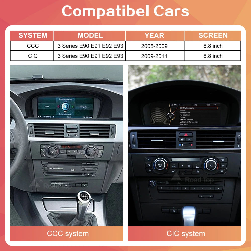 8.8" BMW Touch Screen Display with Wireless CarPlay & Android Auto - image 2