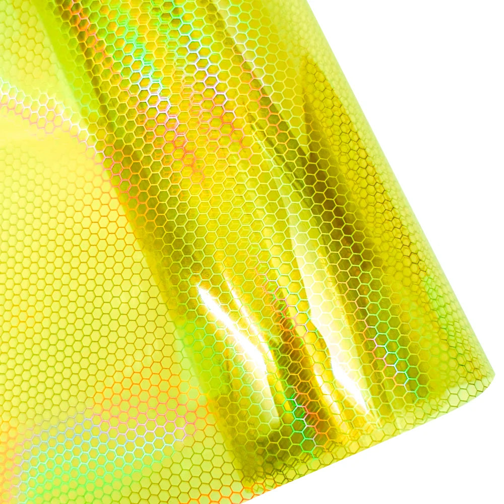 Car Headlight Taillight Honeycomb Vinyl Wrap Tint Film 30x100cm - image 11