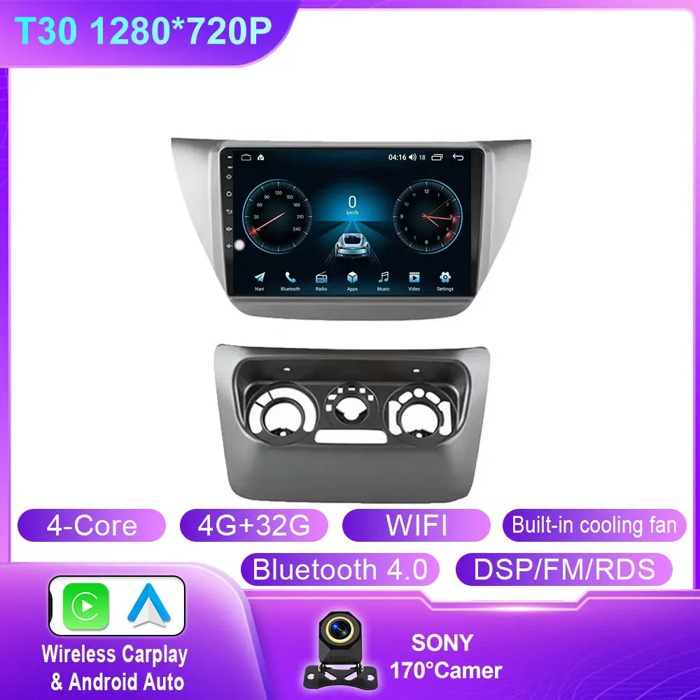 Mitsubishi Lancer 9 CS 9-Inch Touchscreen CarPlay GPS Stereo - image 18