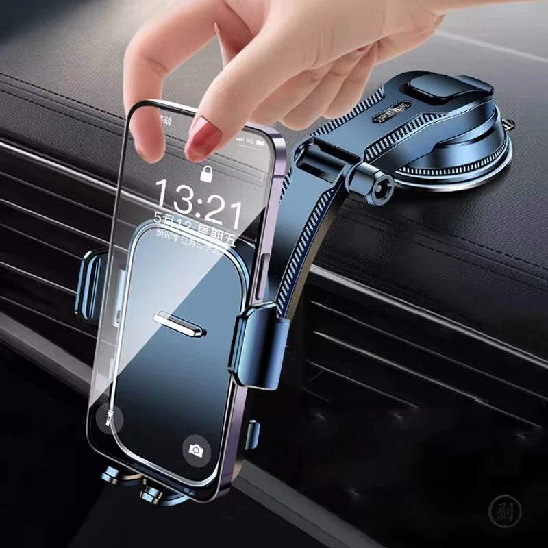 Universal Car Phone Mount for Dashboard & Windshield – GPS Holder
