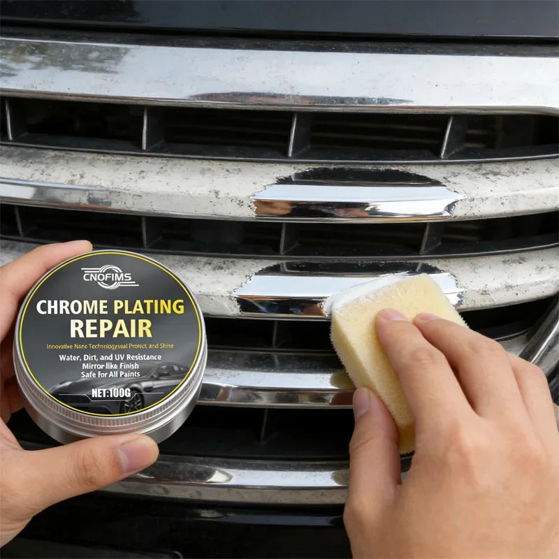 All-Vehicle Chrome Oxidation Remover with Sponge