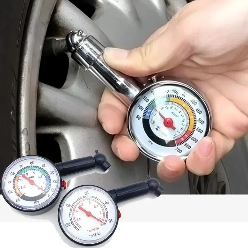 High Precision Automotive, Portable Auto Parts Tire Pressure Gauge, Mechanical Mini Tire Pressure Monitor