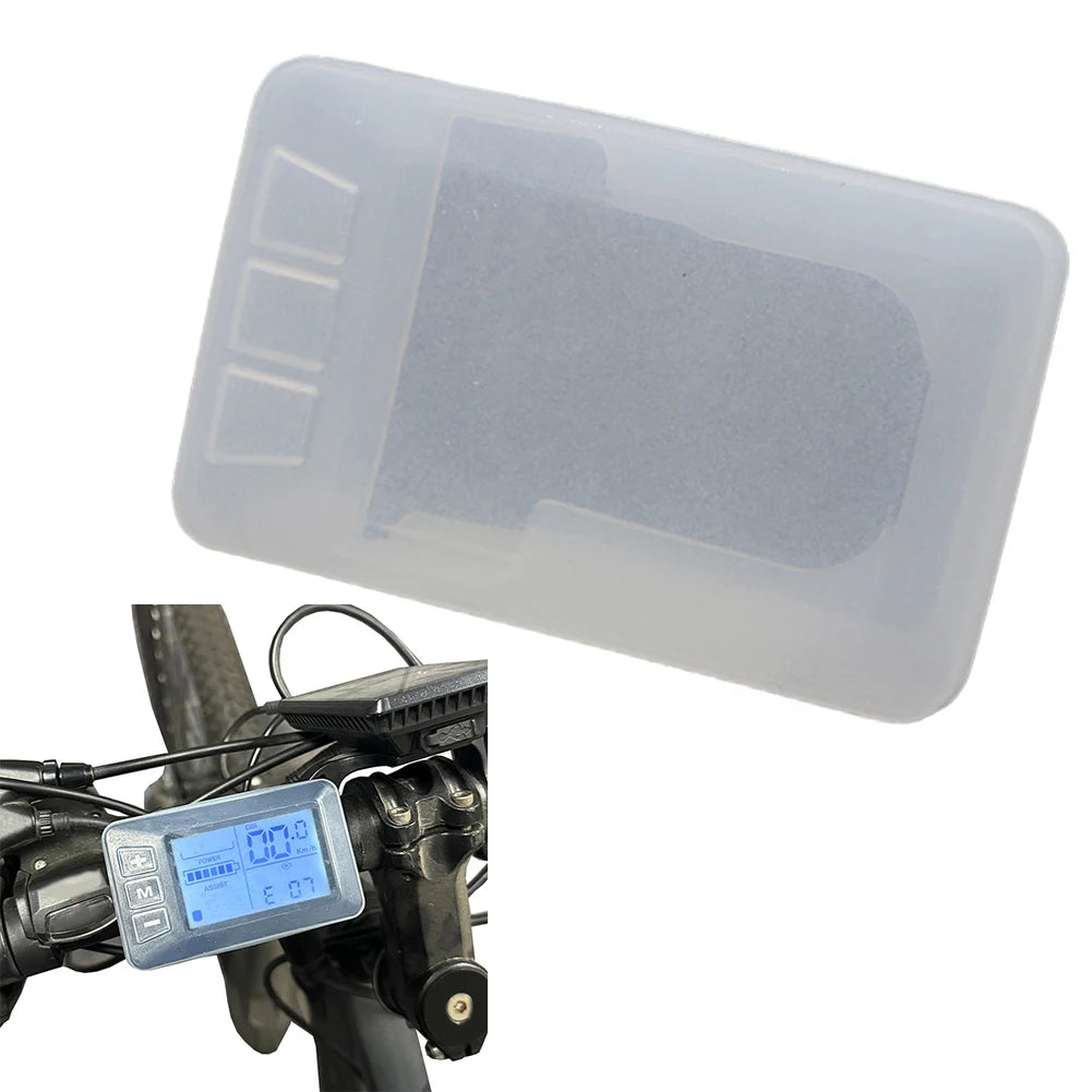New Silicone Ebike Display Cover Waterproof LCD Electric Bicycle Speed-Control Instrument Cover Dustproof For G51 Display Screen