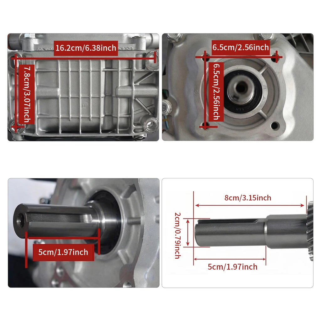 200cc 6.5HP 4-Stroke Gas Engine for Pressure Washer and Tiller