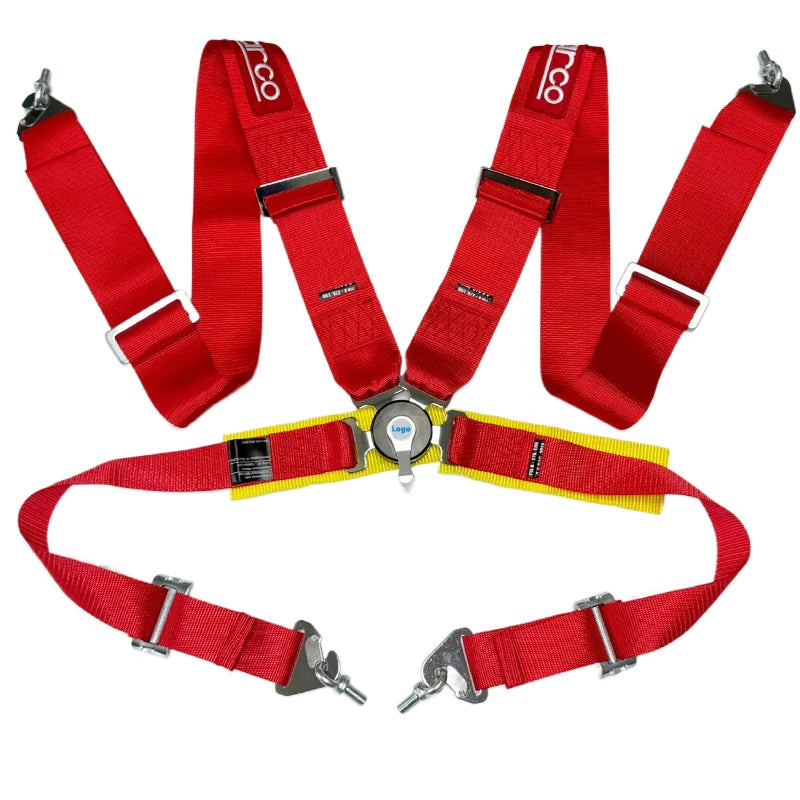 4-Point Snap-In Racing Harness Seat Belt - image 3