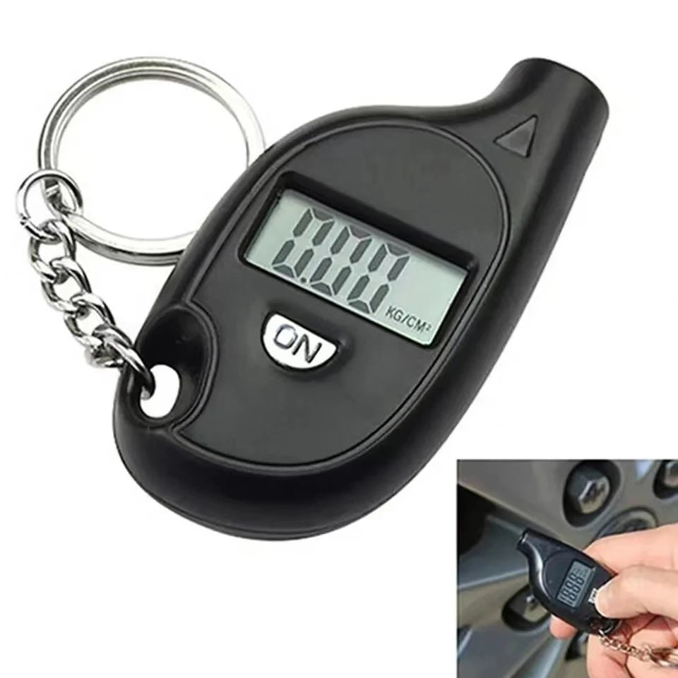 Tire Gauge Digital With LCD Display Motorcycle Tire Air Pressure Tester Meter Auto Car  Tire Safety Alarm Testing Tools