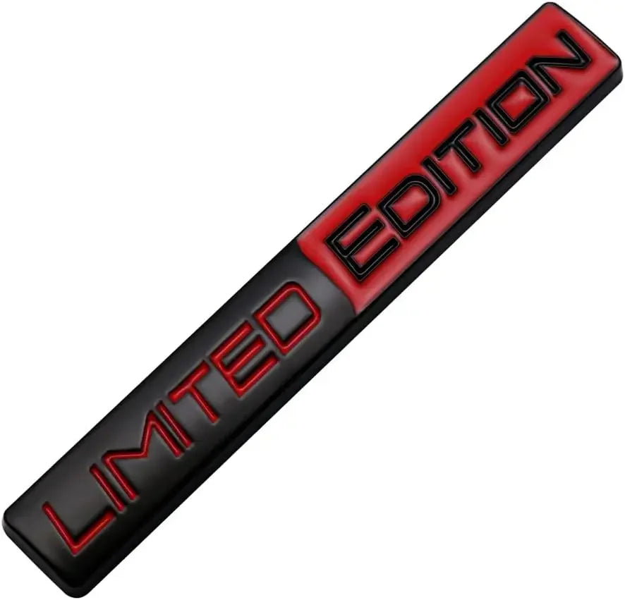 3D Limited Edition Aluminium Emblem Badge Decal for Car Trunk - view 12