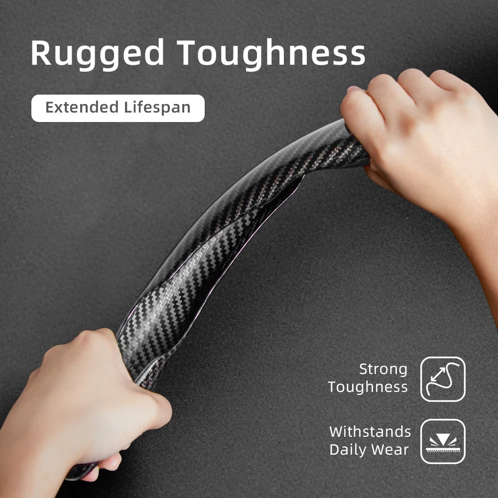 Toyota Quick Release Carbon Fiber Steering Wheel Cover - image 5