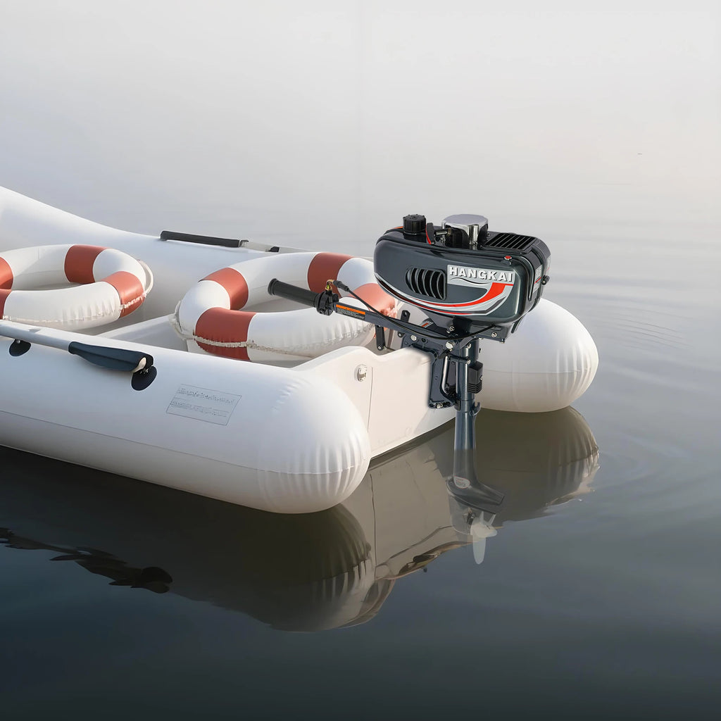 3.5HP 2-Stroke Gasoline Outboard Motor, Short Shaft