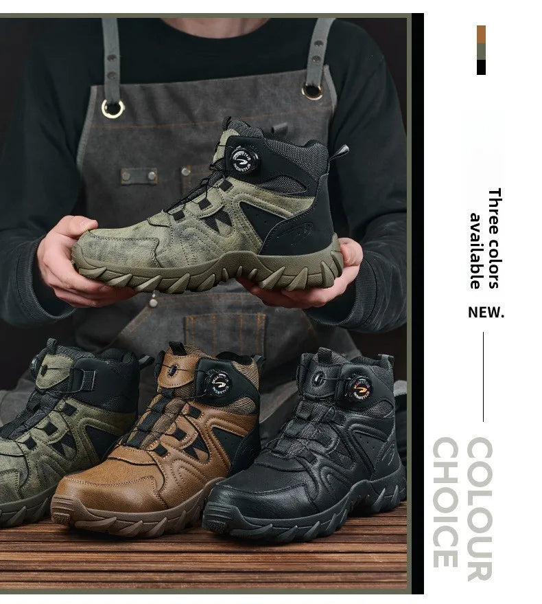 Steel Toe Safety Boots, Smash-Proof & Puncture-Resistant - image 7