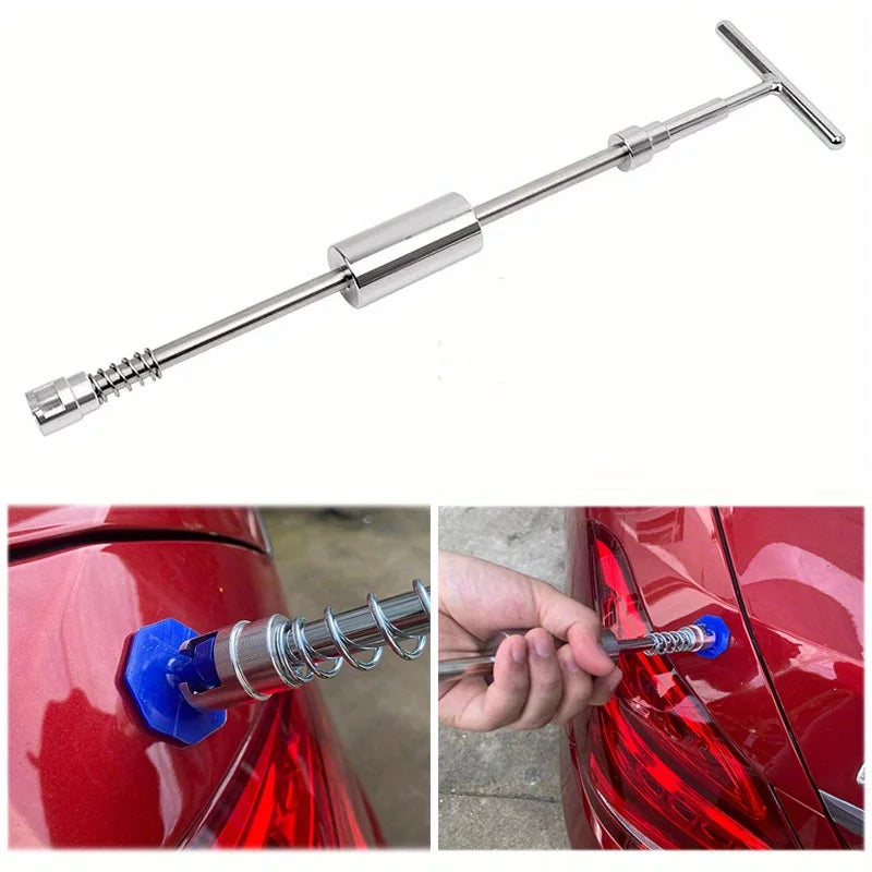 Paintless Dent Repair Kit – Car Dent Puller with T-Handle & Glue Tabs - image 5