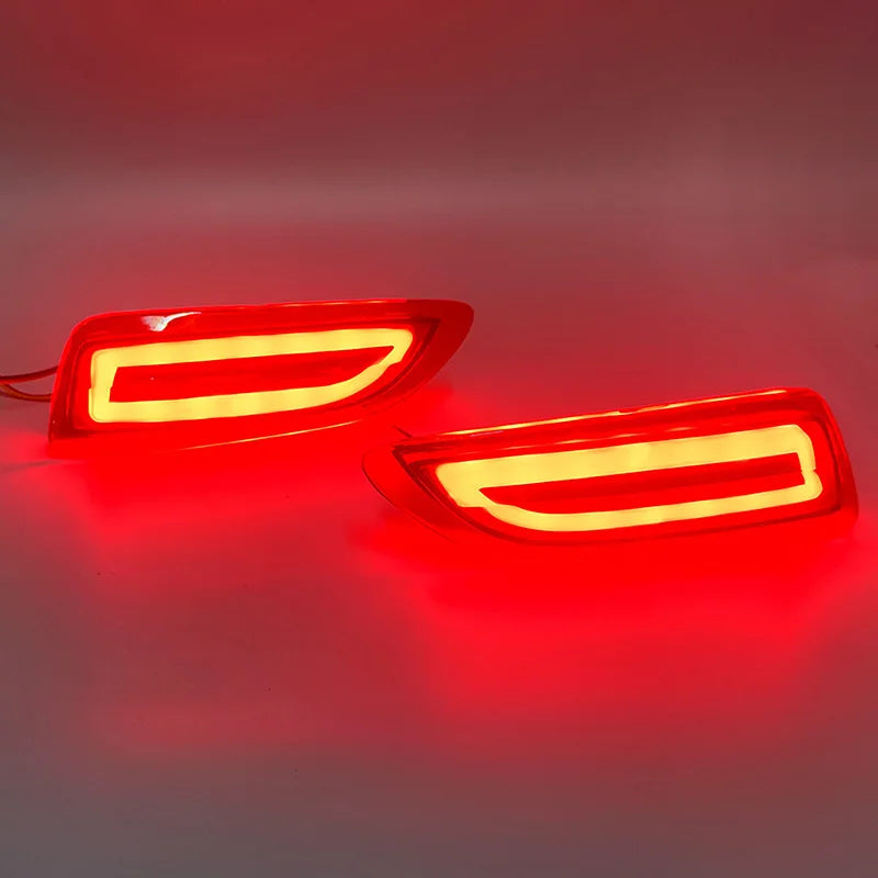 LED Rear Bumper Reflector Lights for 2011-2013 Toyota Corolla - image 2