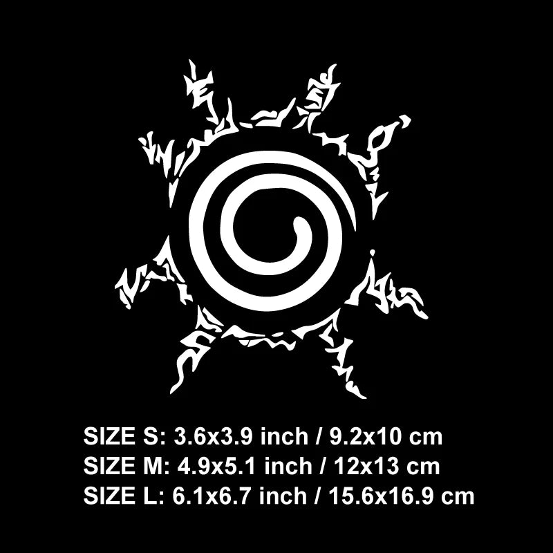 Circular Tribal Totem Vinyl Decal for Car, Motorcycle and Laptop