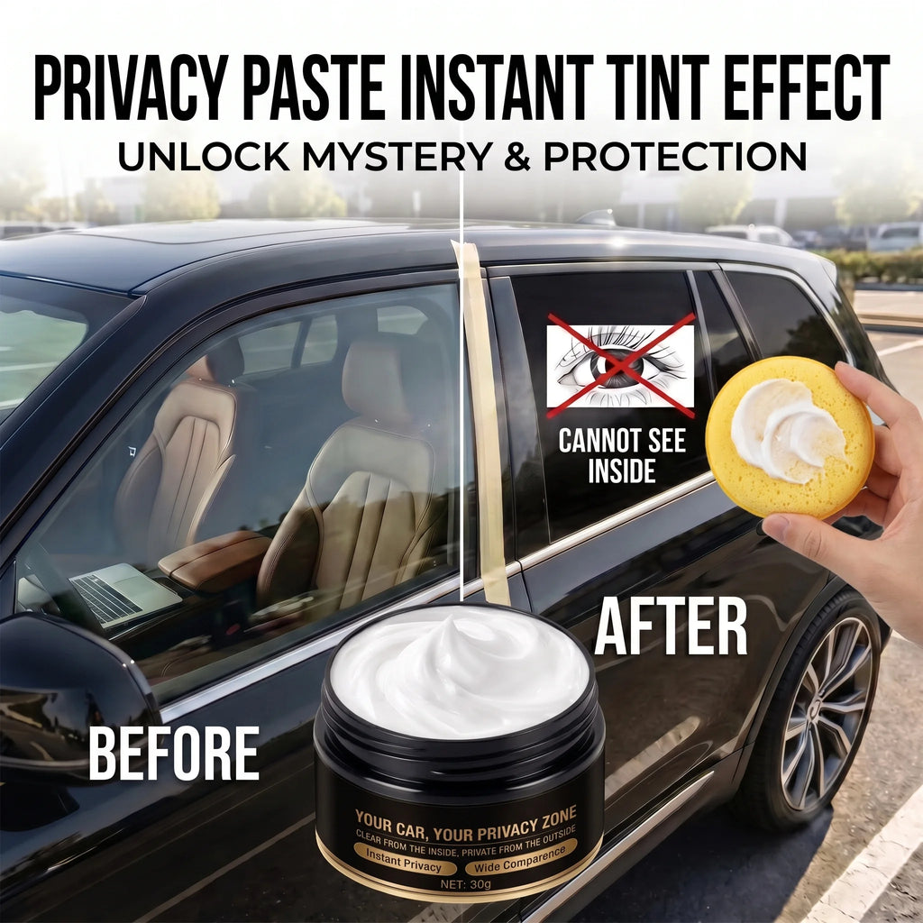 Car Window Glass Cleaning Paste for Stains and Dust, 30g