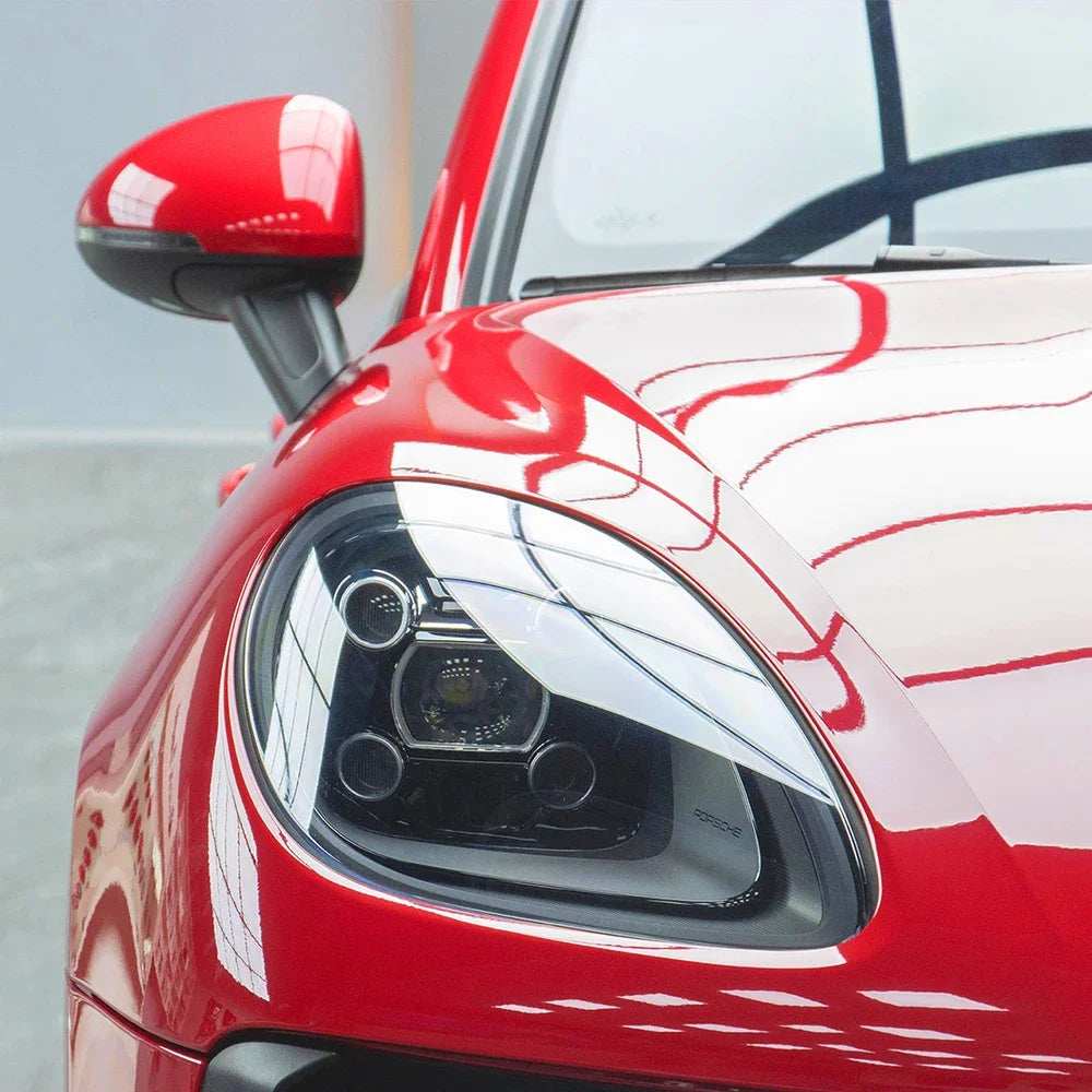 Glossy Red Car Vinyl Wrap Roll – Bubble Free PVC Adhesive Film - image 5