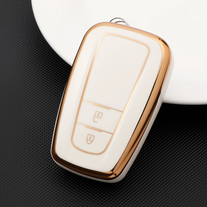 Toyota Key Fob Cover Case TPU for Camry RAV4 Corolla 2017-2022 - image 27