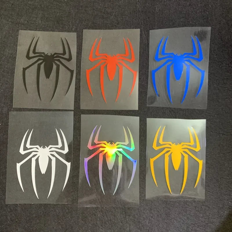 2pc Spider Windshield Decals, Reflective Waterproof Car Stickers